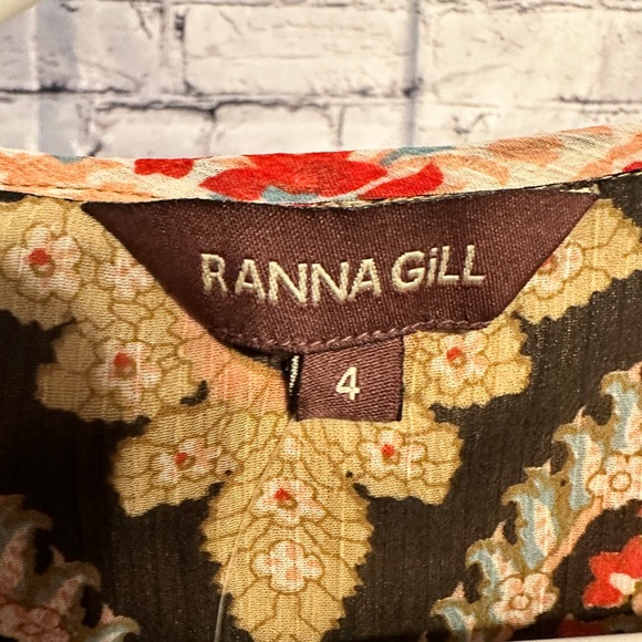 Ranna Gill Size 4 Boho Dress NWT - Picture 2 of 4